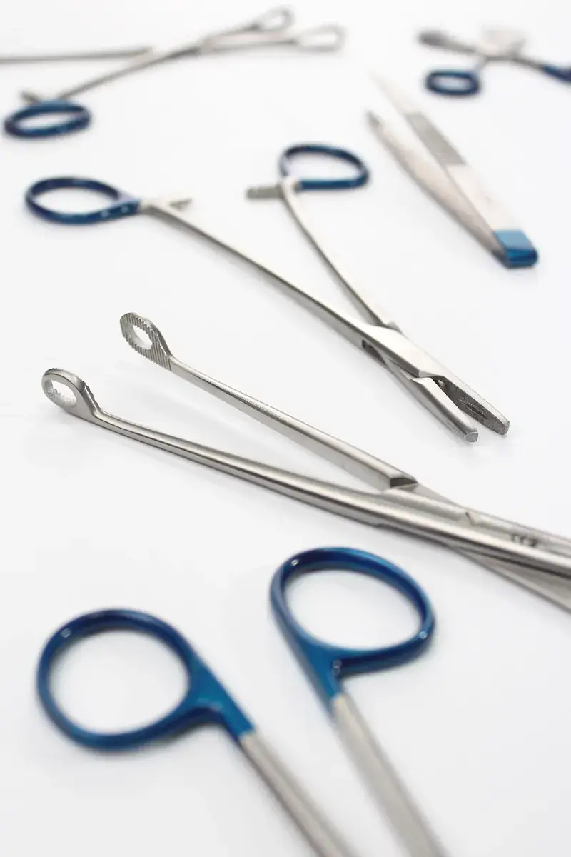 Surgical scissors and forceps